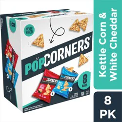 PopCorners Corn Snacks Variety Pack 5/8 Oz, 8 Count