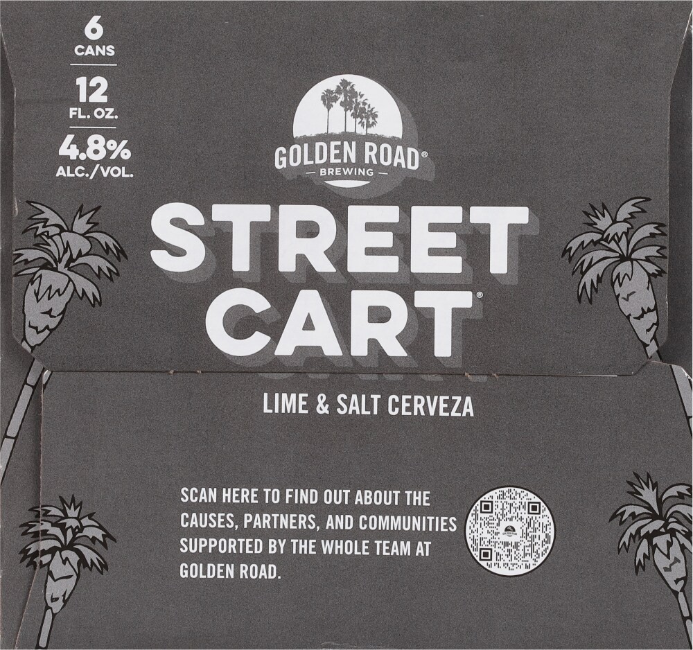 slide 3 of 6, Golden Road Street Cart Cerveza 6-Pack 12 fl. oz cans, 6 ct