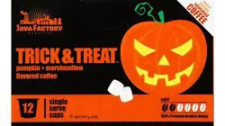 Java Factory Trick Or Treat Coffee Pods 12 Ct