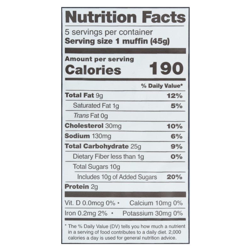 slide 5 of 5, Schar Classic Muffin, 7.9 oz