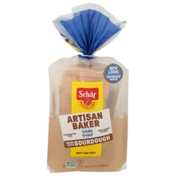 Schar White Artisan Baker Gluten-Free Bread Made With Sourdough