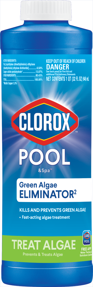 slide 2 of 3, Clorox Green Algae Eliminator - 32 fl oz, 32 fl oz