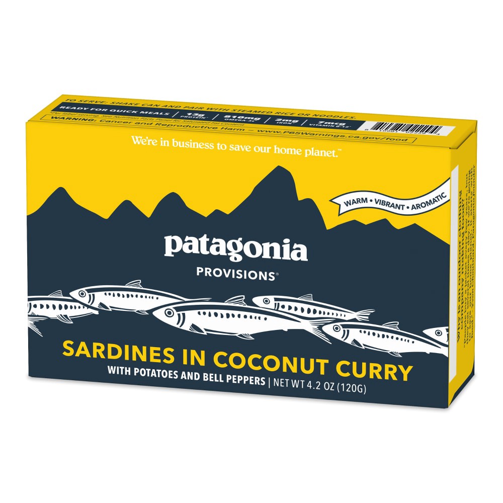 slide 2 of 5, Patagonia Coconut Curry Sardines, 4.2 oz