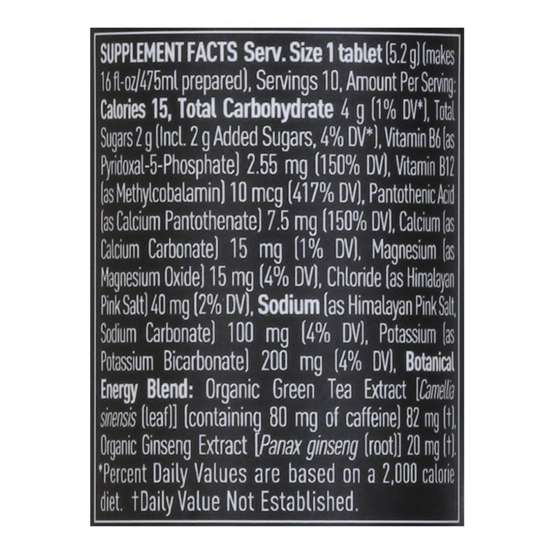 slide 2 of 5, Nuun Hydration Berry Blast Energy 10 Tablets, 10 ct
