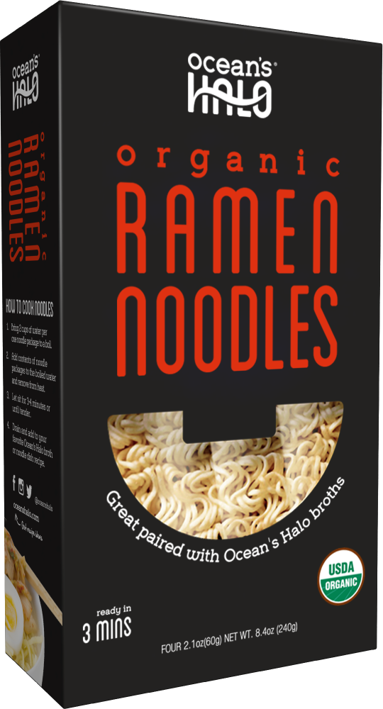 slide 3 of 5, Ocean's Halo Organic Ramen Noodles, 10.75 oz