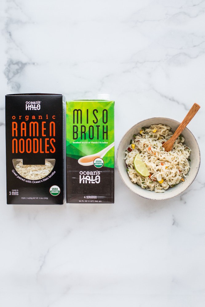 slide 4 of 5, Ocean's Halo Organic Ramen Noodles, 10.75 oz