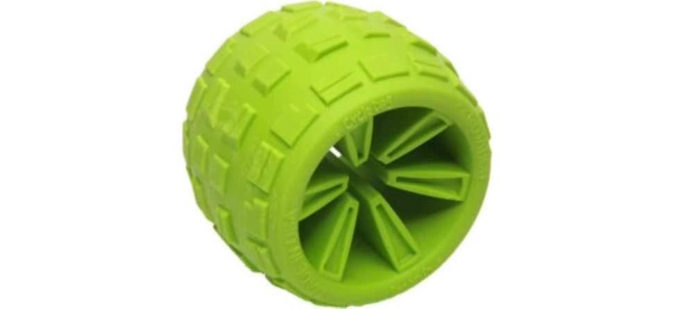 slide 1 of 1, Cycle Dog High Roller Dog Toy - Green, LG