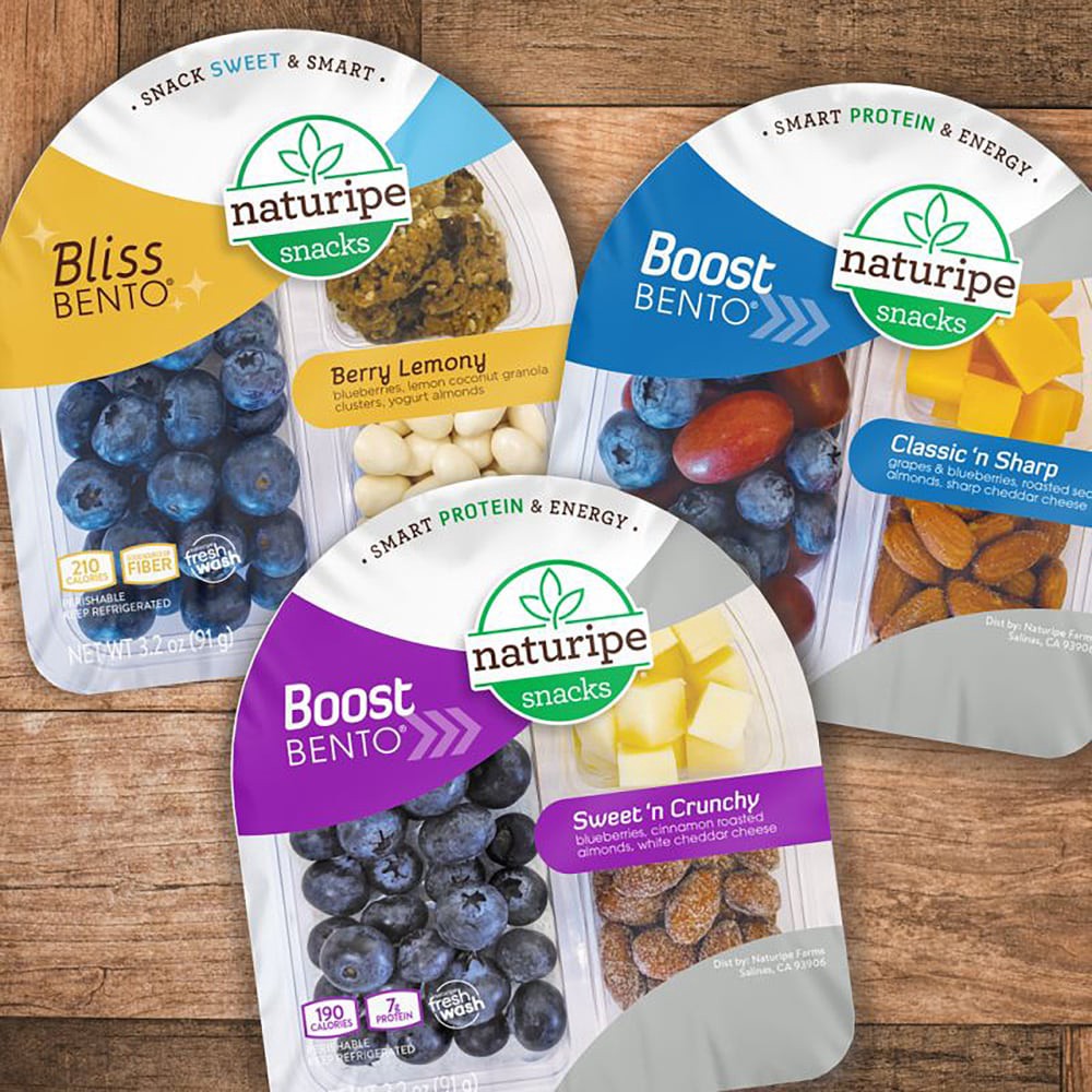 slide 2 of 5, Naturipe Snacks Sweet & Crunchy Boost Bento - 3.2 OZ, 3.2 oz