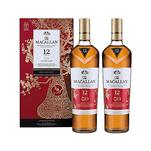 The Macallan Double Cask 12 yr Chinese New Year Pack 750 ml Shipt