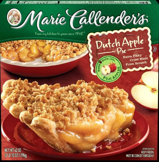 slide 1 of 4, Marie Callender's Frozen Pie Dessert, Dutch Apple, 42 Ounce, 42 oz