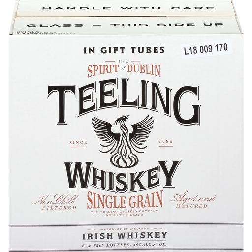 slide 4 of 8, Teeling Irish Whiskey Single Grain, 750 ml