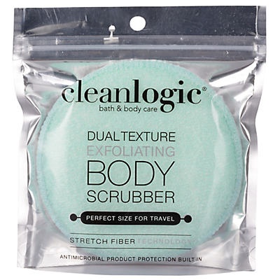 slide 1 of 1, cleanlogic Dual Texture Exfoliating Body Scrubber, 1 ct
