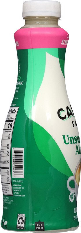 slide 3 of 5, Califia Farms Unsweetened Almondmilk Creamer 25.4 fl oz, 25.4 fl oz