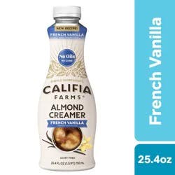 Califia Farms Almondmilk French Vanilla Creamer 25.4 fl oz