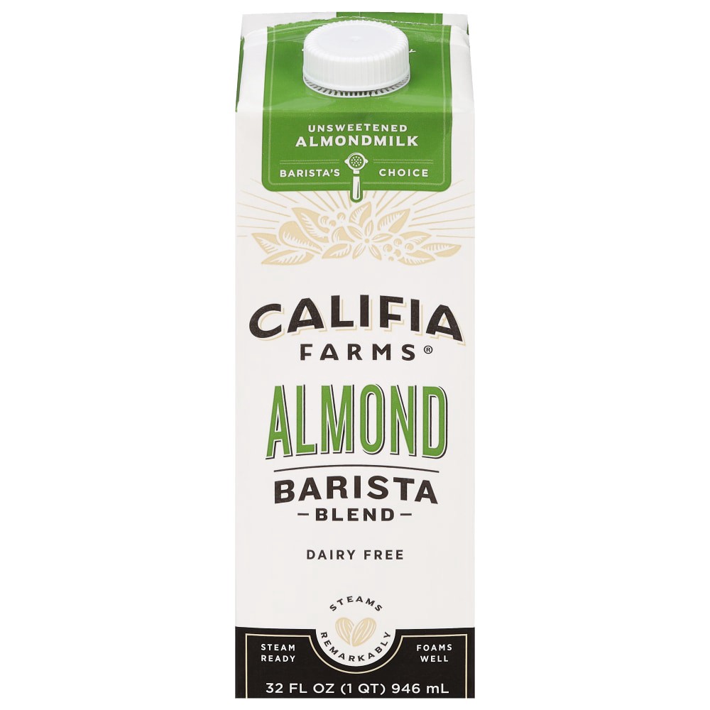 slide 4 of 4, Califia Farms Barista Blend Unsweetened Almondmilk 32 fl oz, 32 fl oz