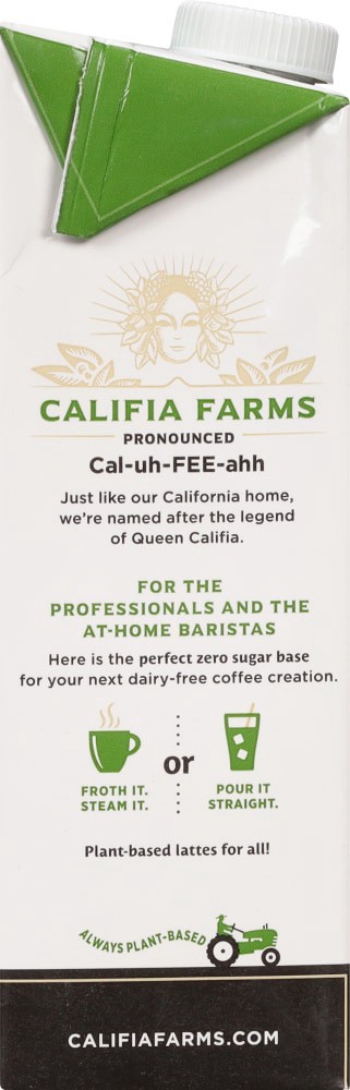 slide 3 of 4, Califia Farms Barista Blend Unsweetened Almondmilk 32 fl oz, 32 fl oz