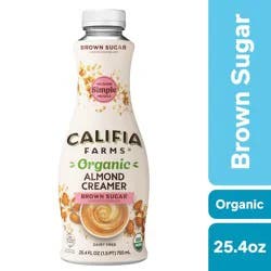 Califia Brown Sugar Almond Creamer