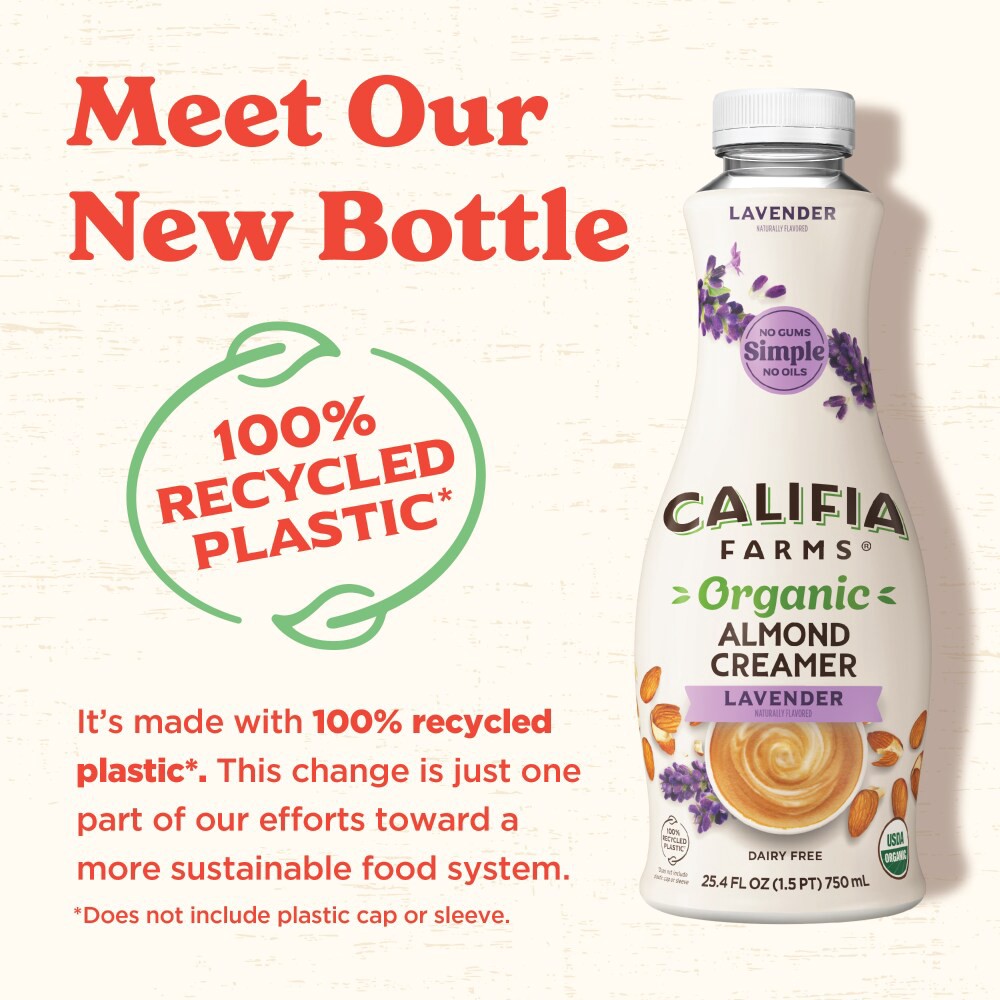 slide 6 of 6, Califia Lavendar Almond Creamer, 25.4 fl oz