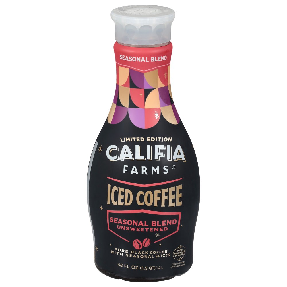 slide 3 of 4, Califia Farms Holiday Blend Iced Coffee, 48 fl oz