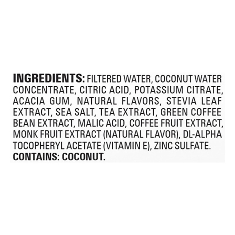 slide 4 of 5, Bai Coconut Flavored Water, Puna Coconut Pineapple, Antioxidant Infused Beverage, 14 fl oz Bottles, 6 Pack, 6 ct