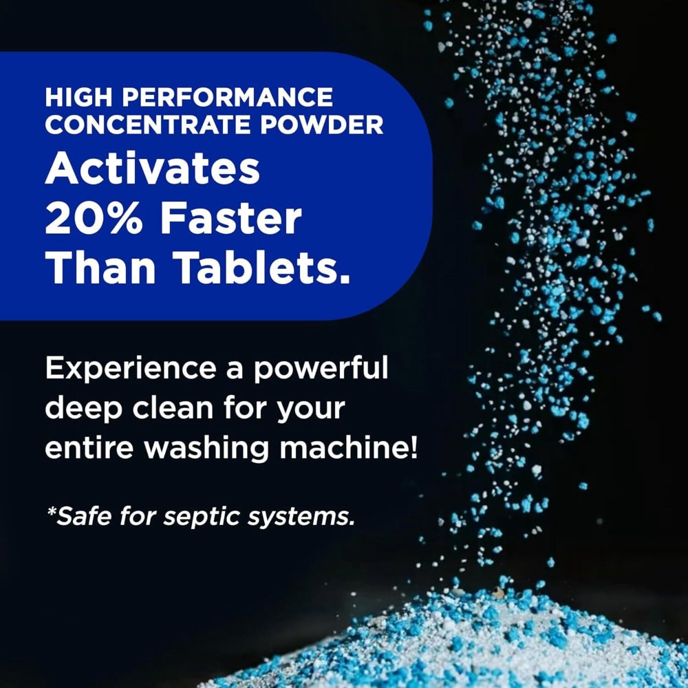 slide 4 of 5, Tide Washing Machine Cleaner 4 Month Value Pack 4 - 2.5 oz Pouches, 4 ct