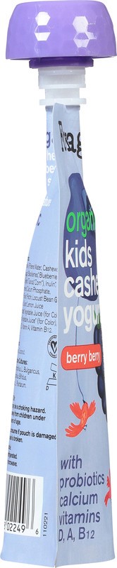 slide 3 of 5, Forager Project Dairy Free Organic Kids Berry Berry Cashewmilk Yogurt 3.2 oz, 3.2 oz
