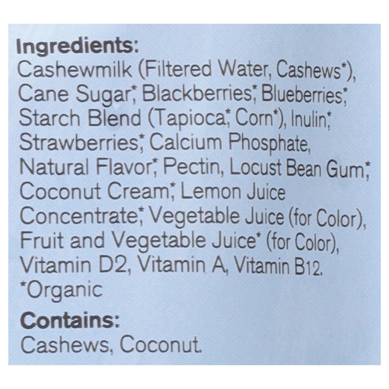 slide 4 of 5, Forager Project Dairy Free Organic Kids Berry Berry Cashewmilk Yogurt 3.2 oz, 3.2 oz