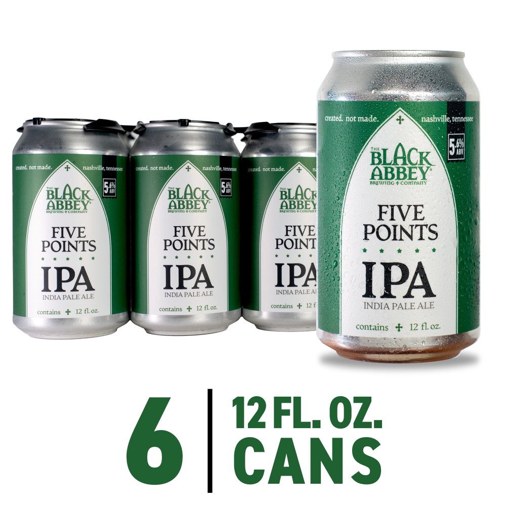 slide 2 of 2, Black Abbey The Five Points, 6 ct; 12 oz