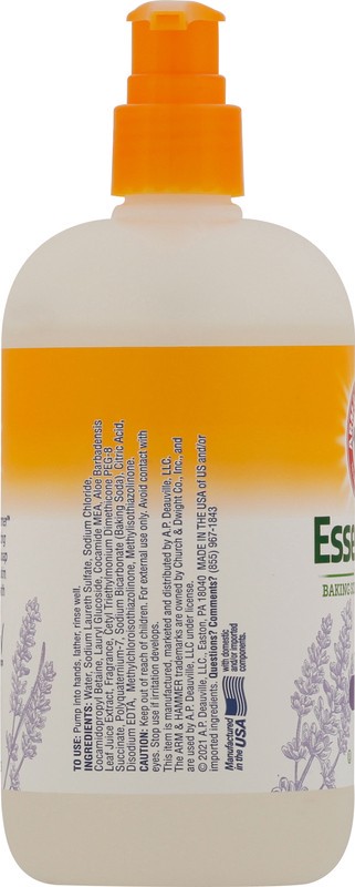 slide 3 of 4, ARM & HAMMER Essentials Lavender Vanilla Liquid Hand Soap 14 fl oz, 14 fl oz
