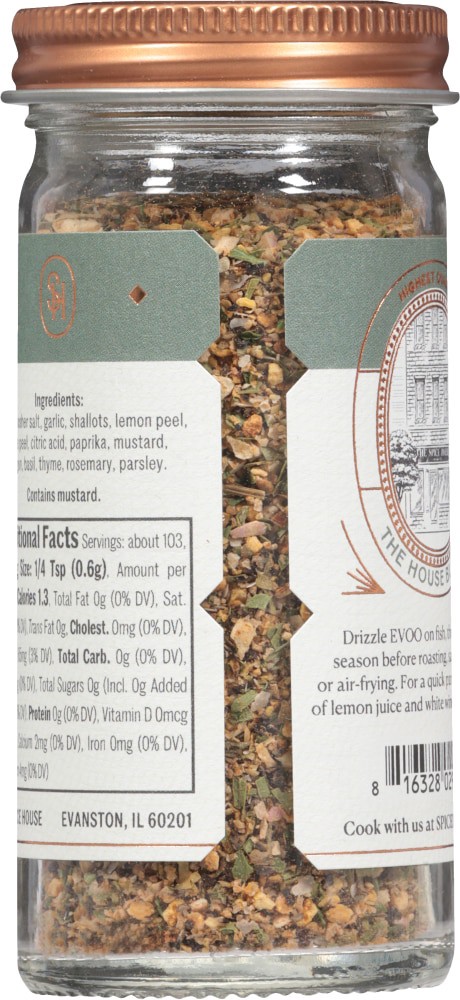 slide 2 of 4, The Spice House House Blend Fish Seasoning, 2.1 oz