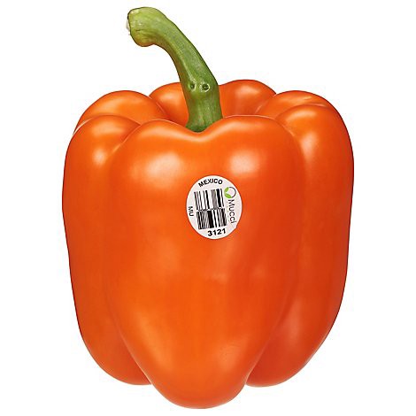 slide 1 of 1, Orange Bell Pepper, 1 ct