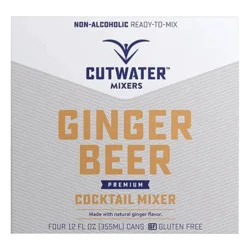 Cutwater Ginger Beer Mixer 4-12 Oz