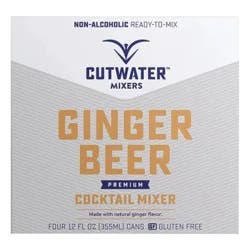 Cutwater Ginger Beer Mixer 4-12 Oz