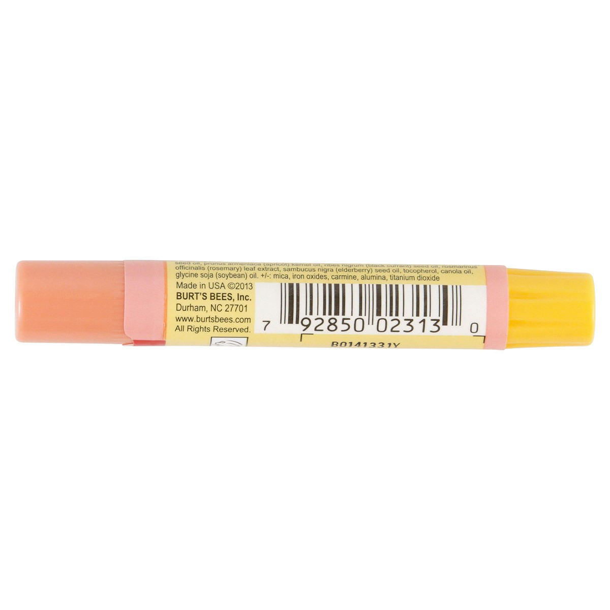 slide 3 of 4, Burt's Bees Apricot Lip Shimmer, 0.09 oz