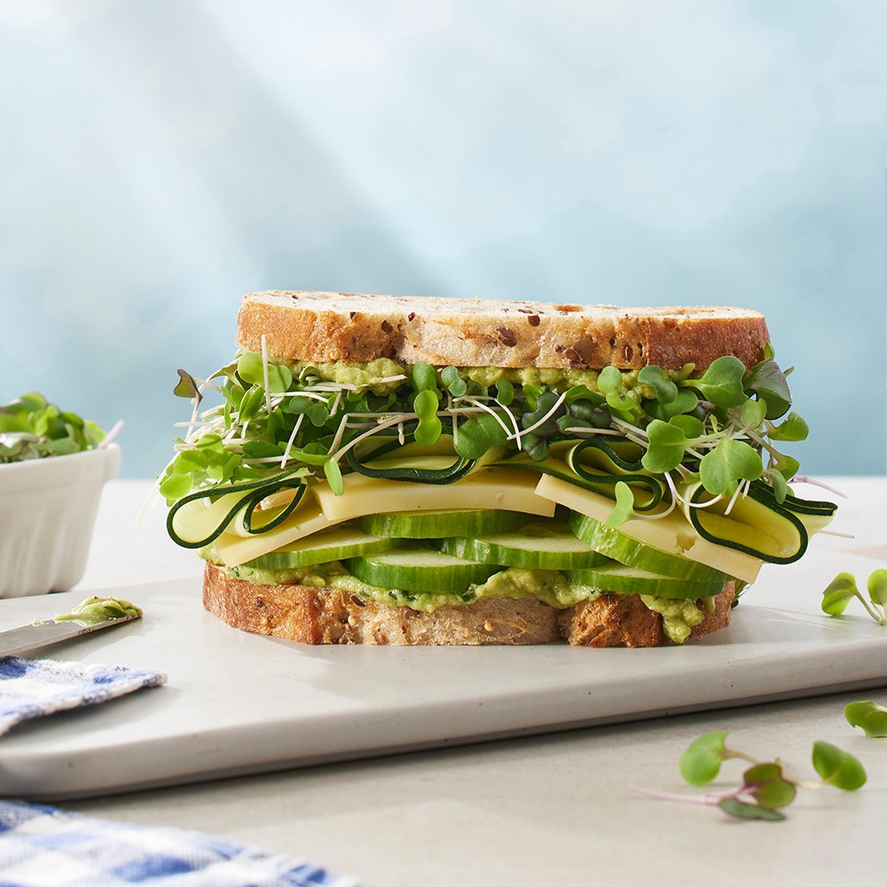 slide 2 of 2, 80 Acres Farms Super Punch Microgreens, 2 oz