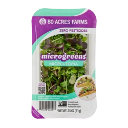 80 Acres Farms® Micro-topia Microgreens, 0.75 oz