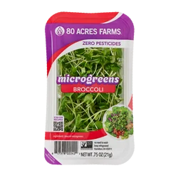 80 Acres Farms® Broccoli Microgreens