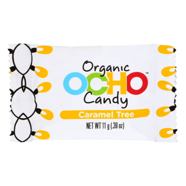 slide 1 of 1, Ocho Candy Milk Chocolate With Caramel Filling, 3.88 oz