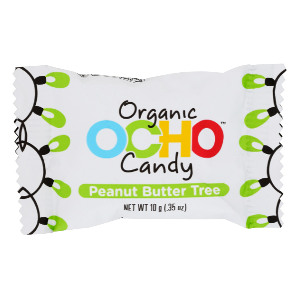 slide 1 of 1, Ocho Candy Milk Chocolate With Peanut Butter Filling, 3.5 oz