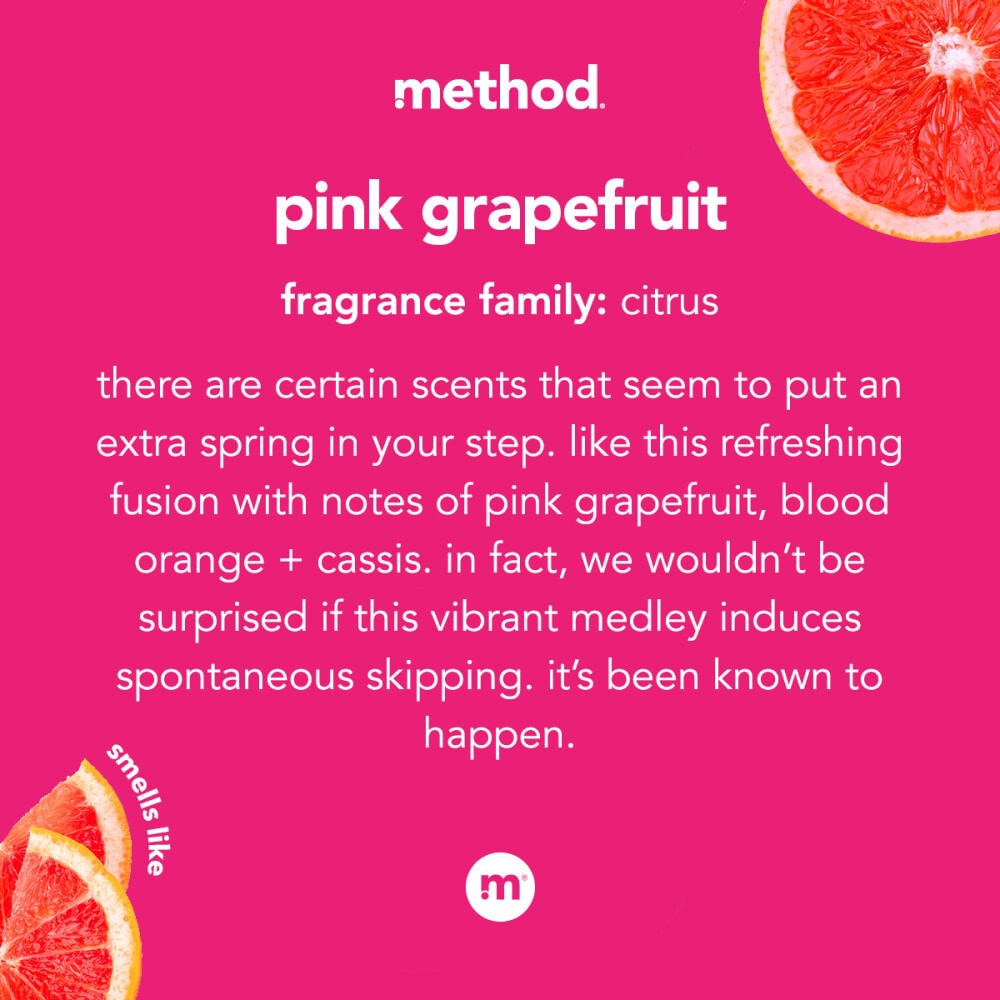 slide 3 of 5, method Pink Grapefruit Foaming Hand Soap - 10 fl oz, 10 fl oz