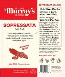 Murray's Products Murray's Sopressata Salami