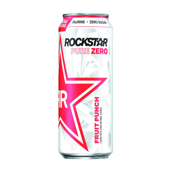 Rockstar Pure Zero Fruit Punch Energy Drink 1 ct Shipt