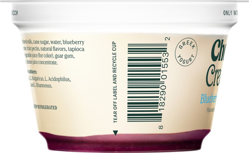 slide 3 of 5, Chobani Creations Greek Blueberry Lemon Muffin Yogurt 5.3 oz, 5.3 oz