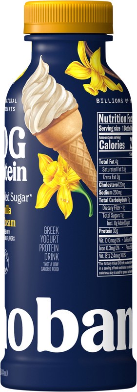 slide 5 of 5, Chobani Vanilla 30G Protein Drink 14 oz, 14 fl oz