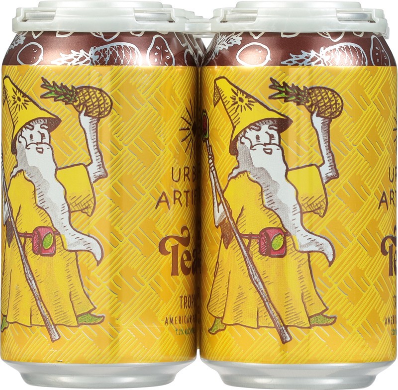 slide 4 of 4, Urban Artifact Teak Tropical American Fruit Tart Beer 6 - 12 fl oz Cans, 6 ct; 12 fl oz