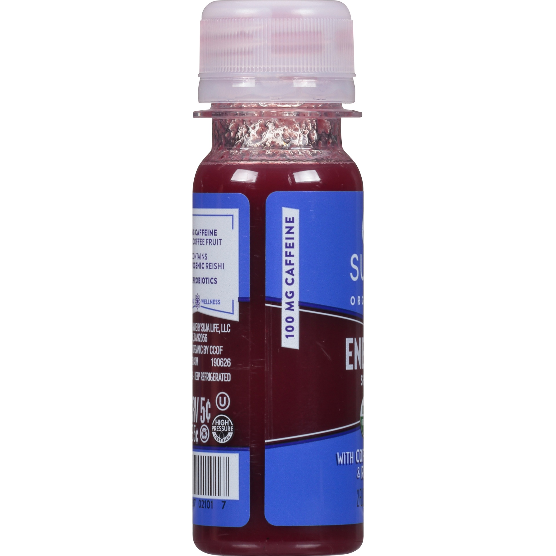 Suja Organic Energy Shot with Coffee Fruit & Reishi 2 fl oz Shipt