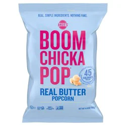 Angie's BOOMCHICKAPOP Real Butter Popcorn, 4.4 oz.