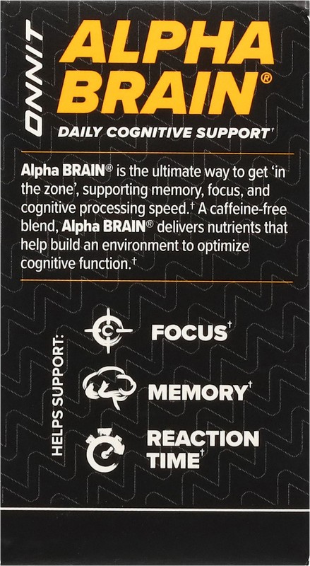 slide 5 of 5, Onnit Alpha Brain 14 Capsules, 14 ct