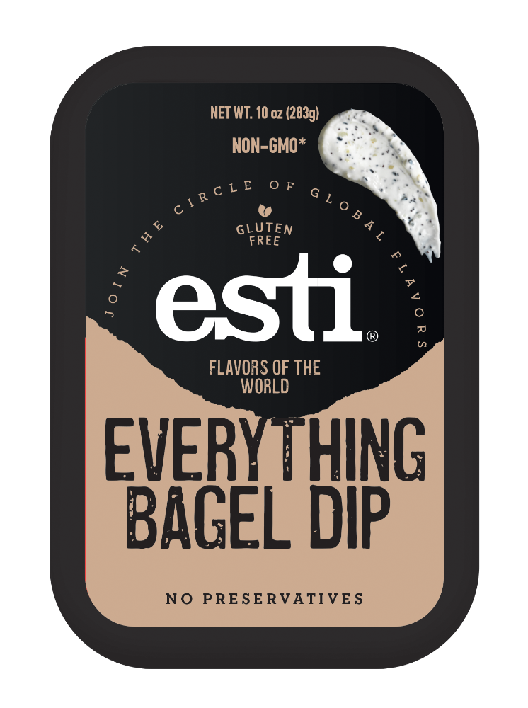slide 1 of 1, esti® Everything Bagel Dip, 10 oz