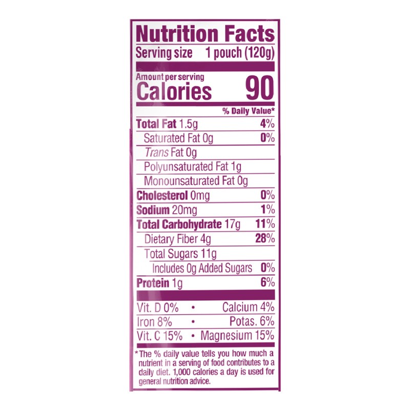 slide 3 of 3, Happy Tot Organics Superfoods Stage 4 Organic Pears, Beets, Blueberries + Super Chia Pouch 4.22 oz UNIT, 4.22 oz